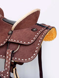 Comfytack Western Horse Saddle American Leather Trail Roping Ranch Tack Set