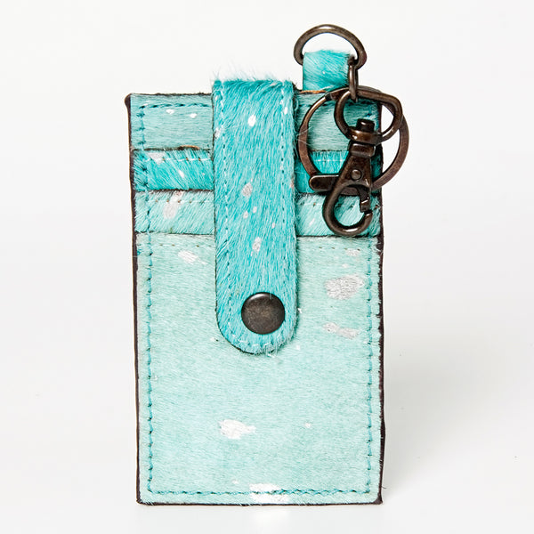 American Darling ADCCZ107 Card-Holder Hair-On Genuine Leather Women by Hilason – Cowboy and equestrian accessories