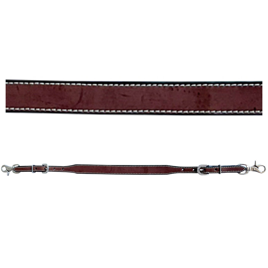 Bar H Equine Genuine Western American Leather Horse Wither Strap - Uhorse