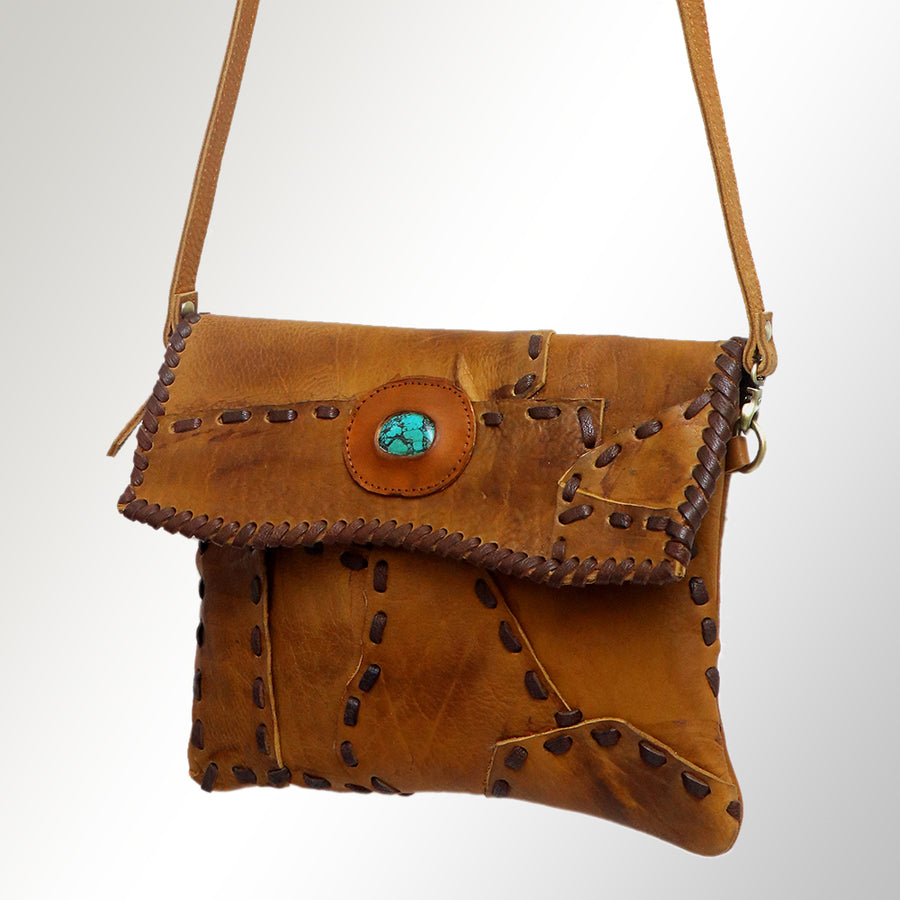 American Darling ADBGM247A Coin Purse Genuine Leather Women Bag W. by Hilason – Cowboy and equestrian accessories