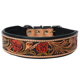 Sml Hilason W. Floral Hand Painted Tooled Heavy Duty Genuine Leather by Hilason – Cowboy and equestrian accessories