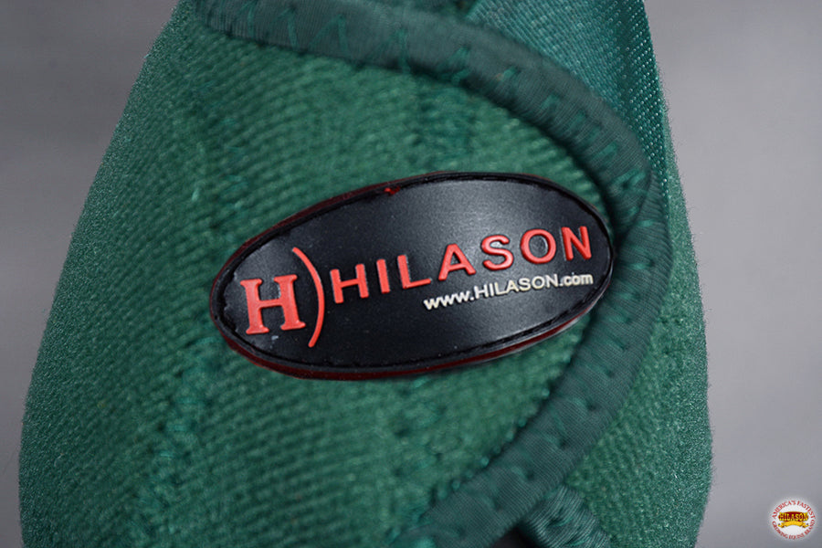 HILASON Bell Boots for Horses No Turn Protection Comfort & Durability Quick Wrap Hook and Loop Jumping Sold in Pairs
