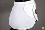HILASON Bell Boots for Horses No Turn Protection Comfort & Durability Quick Wrap Hook and Loop Jumping Sold in Pairs