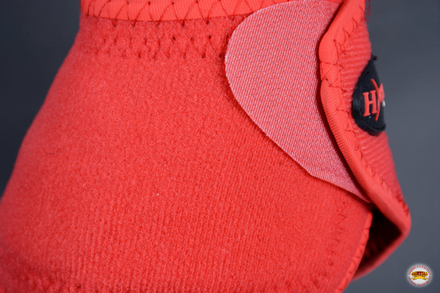 HILASON Bell Boots for Horses No Turn Protection Comfort & Durability Quick Wrap Hook and Loop Jumping Sold in Pairs