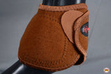 HILASON Bell Boots for Horses No Turn Protection Comfort & Durability Quick Wrap Hook and Loop Jumping Sold in Pairs