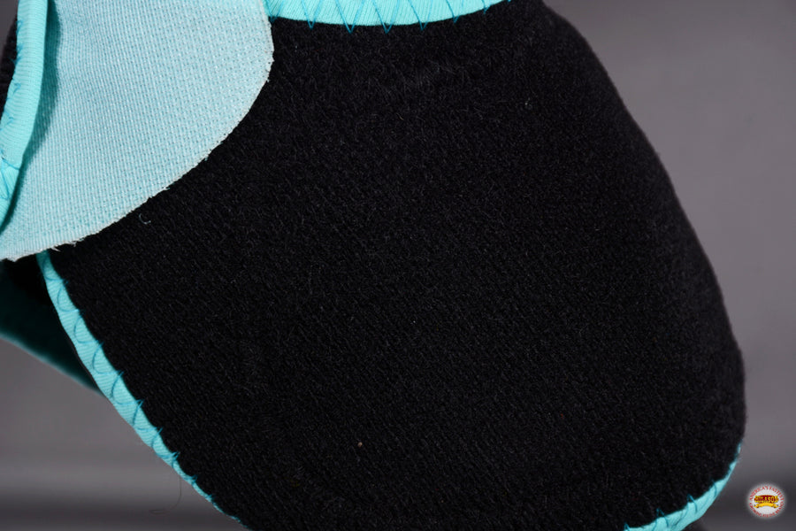 HILASON Bell Boots for Horses No Turn Protection Comfort & Durability Quick Wrap Hook and Loop Jumping Sold in Pairs