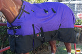 HILASON 600D Winter Waterproof Poly Pony Horse Blanket Purple | Horse Blanket | Miniature Turnout Blanket | Horse Blankets for Winter | Waterproof Turnout Blankets for Miniature
