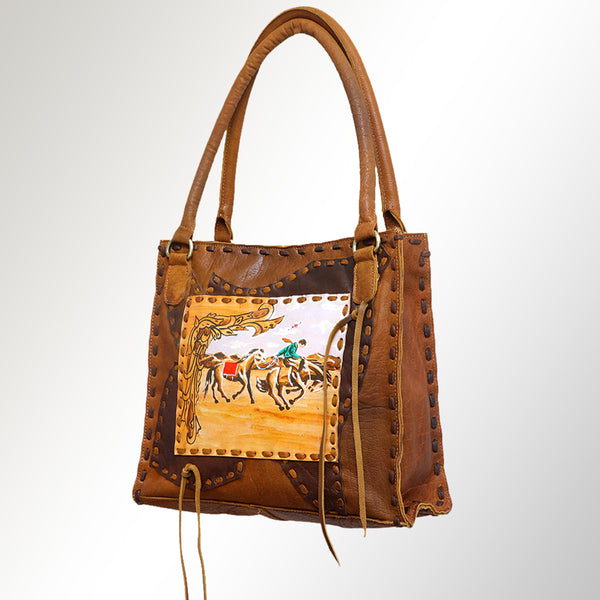 American Darling Tote Full Grain Genuine Leather W. Women Bag Handbag by Hilason – Cowboy and equestrian accessories