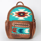 American Darling Backpack Saddle Blanket Genuine Leather Western Women Bag Handbag Purse | Backpack for Women | Laptop Backpack |Backpack Purse