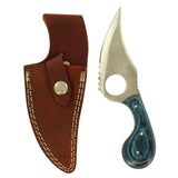 7.25 In Wild Turkey Skinner Overall Knife With Wooden Handle