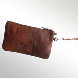 Never Mind Nmbgm122 Clutch Vintage Handmade Genuine Cowhide Leather Women Bag Western Handbag Purse