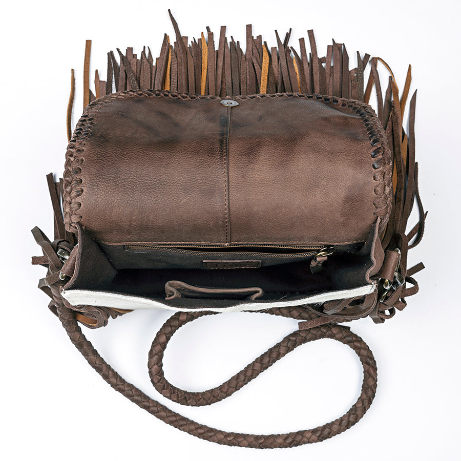 American Darling Cross body Bag Western Genuine Leather Handcrafted Purse with Turquoise Stone and YKK Zipper