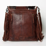 American Darling Large Crossbody Hair On Genuine Leather Women Bag Western Handbag Purse