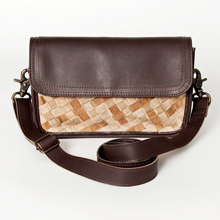 American Darling Small Crossbody Full Grain Genuine Leather Western Women Bag Handbag Purse | Cute