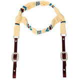 Hilason H. 100% Wool Headstall Woven Off White – Hilason