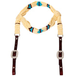 Hilason H. 100% Wool Headstall Woven Off White – Hilason