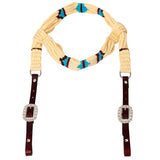 Hilason Horse 100% Wool Headstall Woven Off White