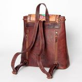 American Darling Backpack Hand Tooled Hair on Genuine Leather Western Women Bag | Backpack for Women | Laptop Backpack |Backpack Purse | Travel Backpack