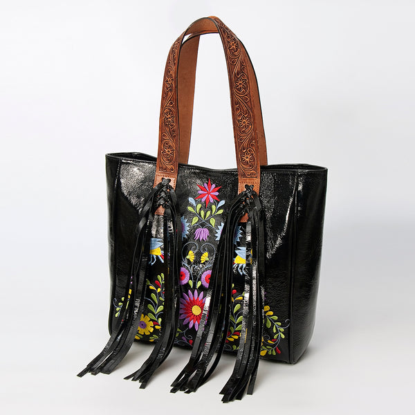 American Darling Tote Hand Tooled Genuine Leather Women Bag Western Handbag Purse - Uhorse