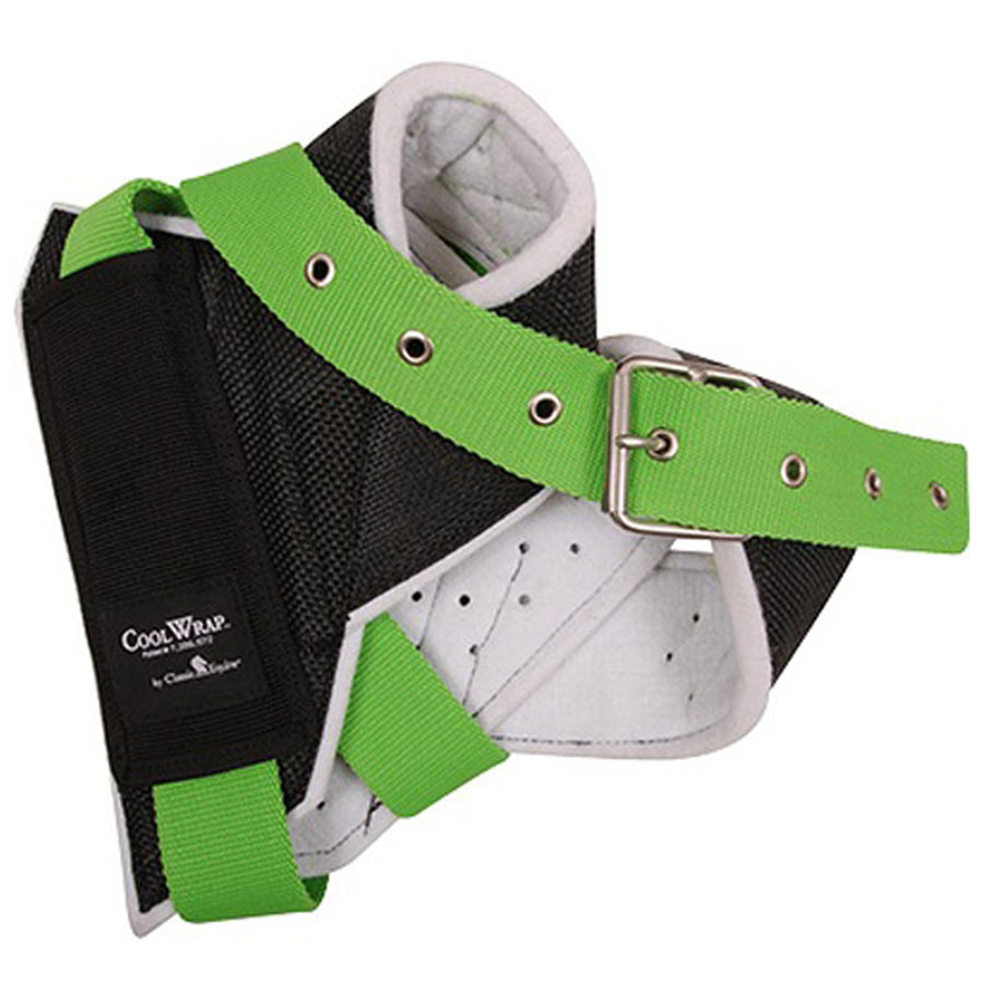 Classic Equine Rope Horn Wrap Black Green Small by Hilason – Cowboy and equestrian accessories