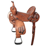14 Flex Hilason Tree W. H. Saddle American Leather Barrel Trail by Hilason – Cowboy and equestrian accessories
