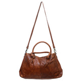 Never Mind Nmbgm125 Tote Vintage Handmade Genuine Cowhide Leather Women Bag Western Handbag Purse