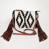 American Darling Cross Body Saddle Blanket Genuine Leather Women Bag Western Handbag Purse