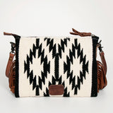 American Darling Cross Body Saddle Blanket Genuine Leather Women Bag Western Handbag Purse