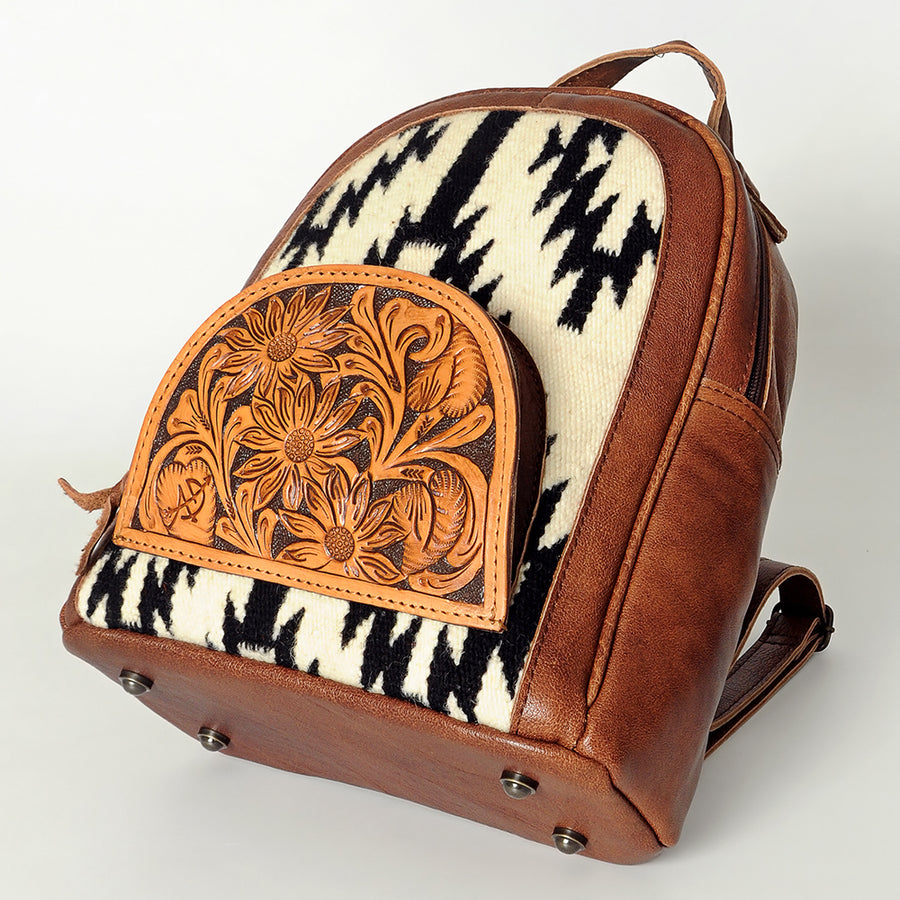 American Darling Backpack Hair on Genuine Leather Western Women Bag | for Laptop School Purse Travel