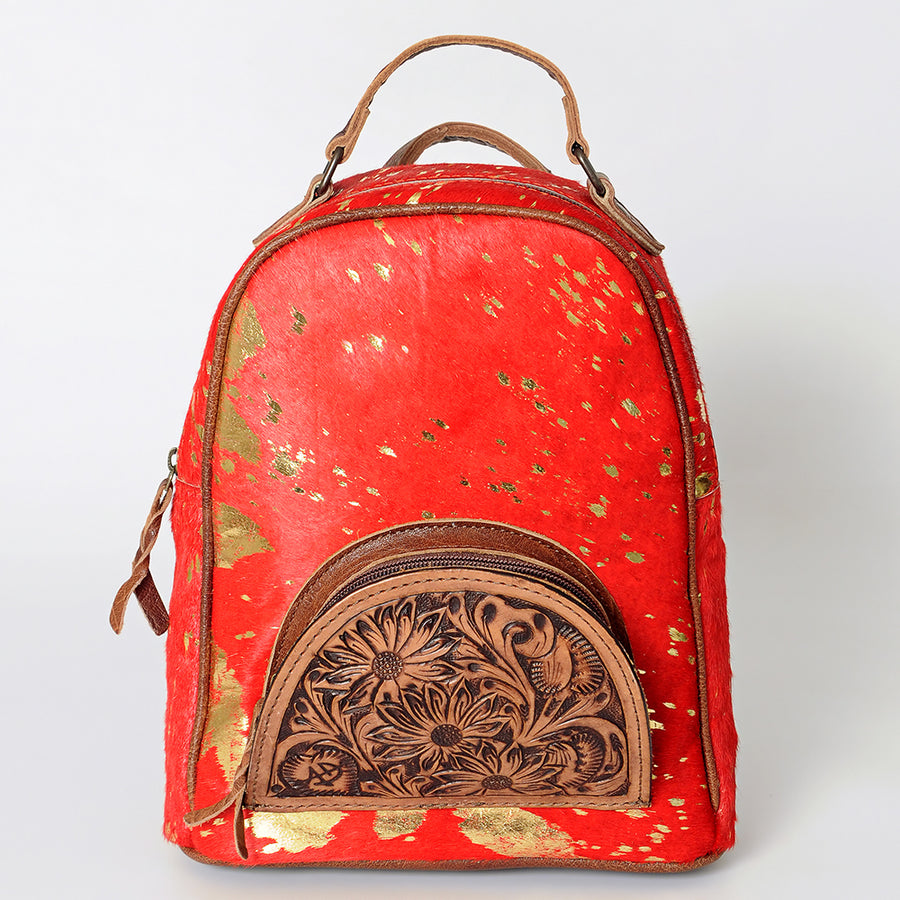 American Darling Backpack Hair on Genuine Leather Western Women Bag | for Laptop School Purse Travel