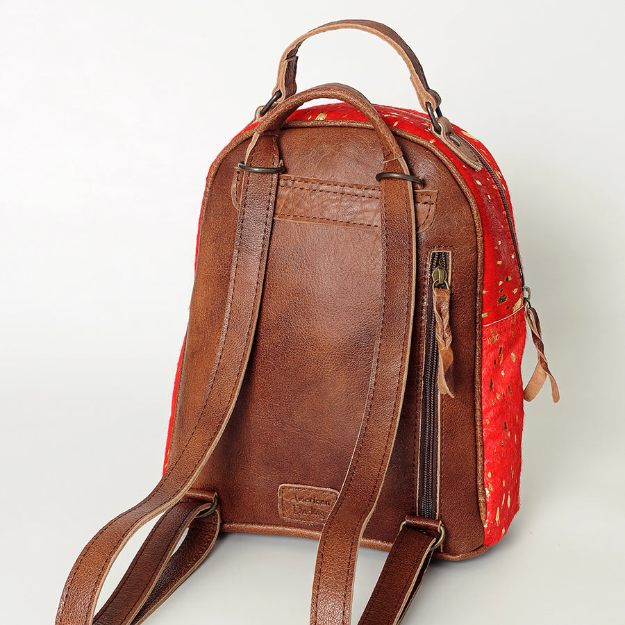 American Darling Backpack Hair on Genuine Leather Western Women Bag | for Laptop School Purse Travel