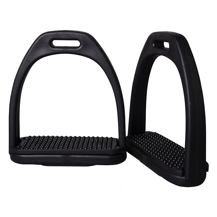 HILASON Western Horse Riding Saftey Saddle Plastic Stirrups Non Slip Tread