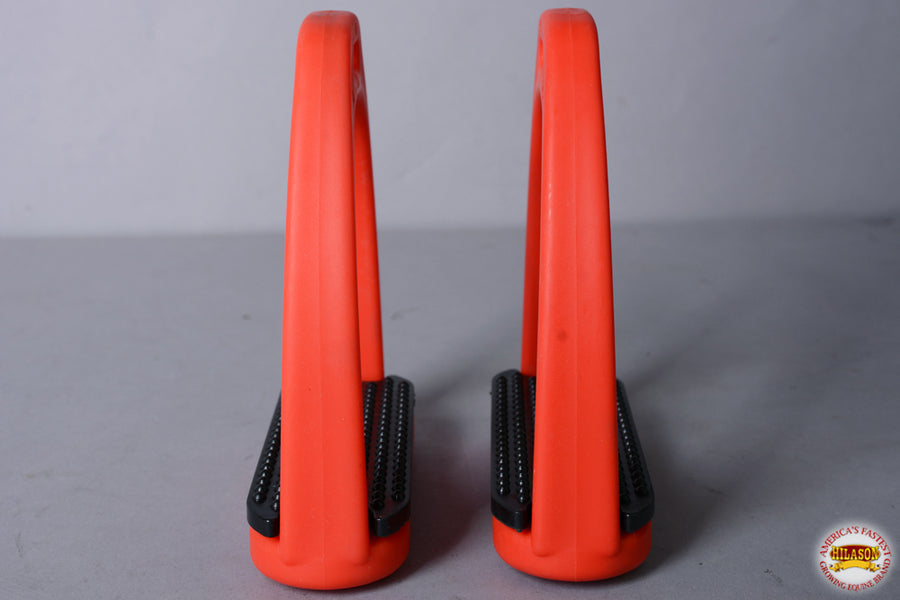 HILASON Western Horse Riding Saftey Saddle Plastic Stirrups Non Slip Tread