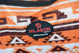 Hilason Horse Fly Sheet Uv Protect Mesh Bug Mosquito Summer Orange Aztec