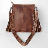 American Darling ADBGS192S Messenger Saddle Blanket Genuine Leather Women Bag Western Handbag Purse
