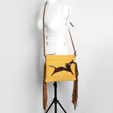 American Darling Cross Body Saddle Blanket Genuine Leather Women Bag