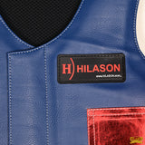 Hilason Kids Junior Youth Bull Riding Pro Rodeo Leather Protective Vest