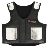 Hilason Kids Junior Youth Horse Riding Pro Rodeo Leather Protective Vest