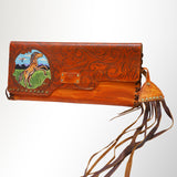 American Darling Envelope Hand Tooled Full Grain Genuine Leather W. by Hilason – Cowboy and equestrian accessories