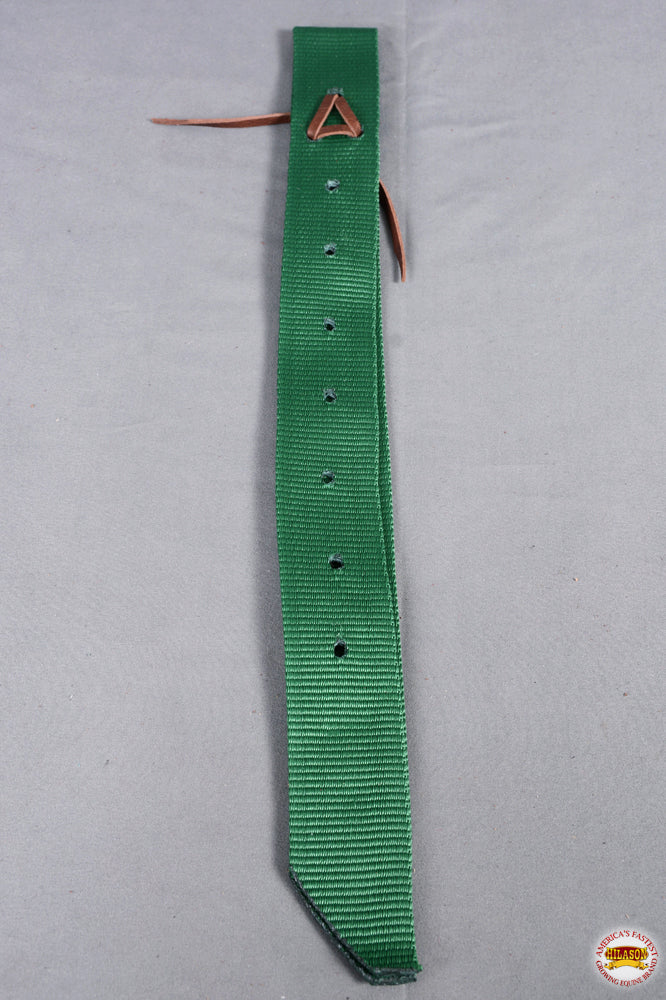 HILASON Premium Single Nylon Cinch Tie Strap and Off Billet Set | Saddle