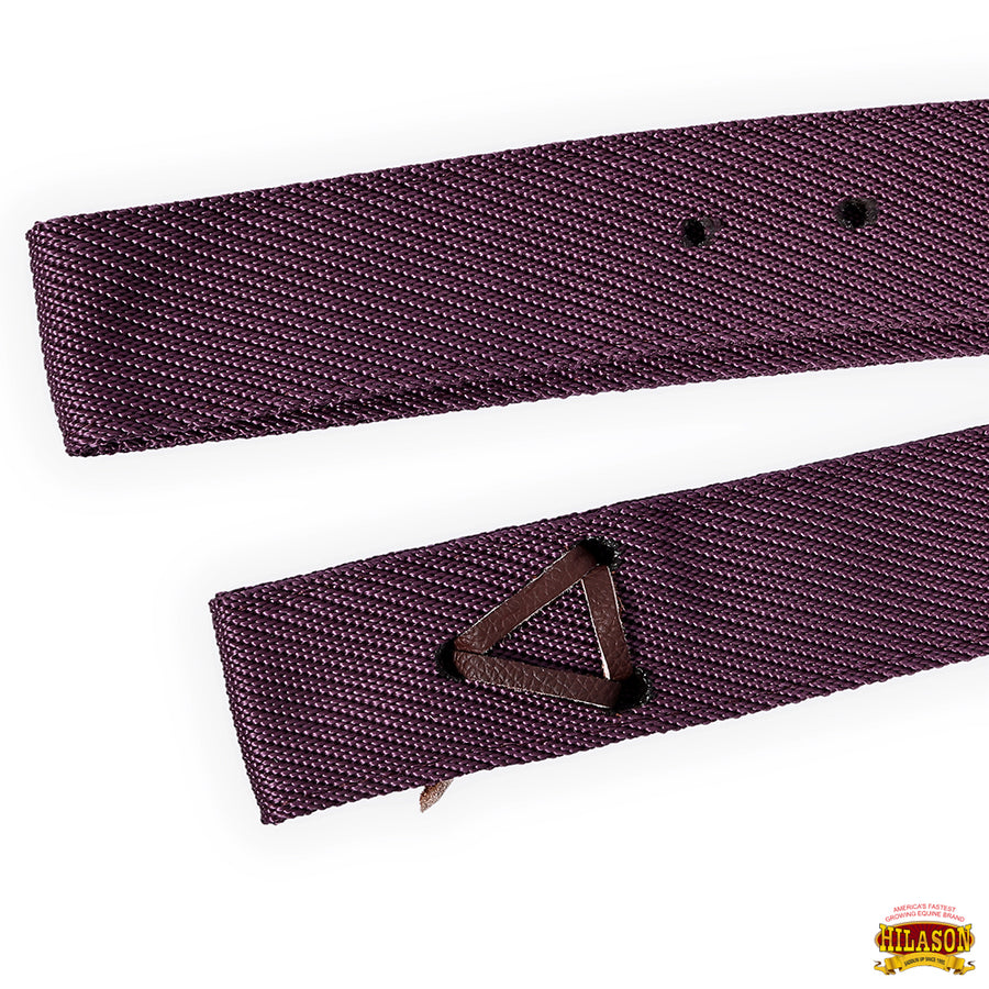 HILASON Premium Single Nylon Cinch Tie Strap and Off Billet Set | Saddle