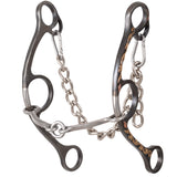 Classic Equine Horse Barrel Bit Long Shank Twisted Wire Stainless Snaffle