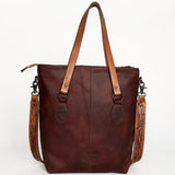 American Darling ADBGZ259A Tote Hand Tooled Genuine Leather Women Bag Western Handbag Purse