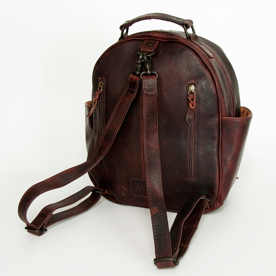 American Darling Backpack Saddle Blanket Genuine Leather Women Bag Western Handbag Purse