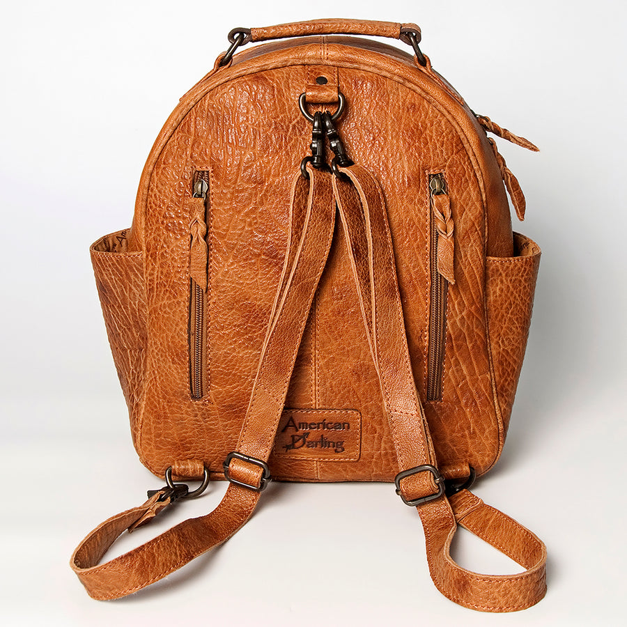 American Darling Backpack Saddle Blanket Genuine Leather Women Bag Western Handbag Purse