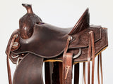 Bar H Equine American Leather Horse Saddle Tack One Ear Headstall | Breast Collar | Browband Headstall | Spur Straps | Wither Strap | Tack Set BER255