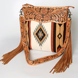 American Darling Signature Crossbody Hand Tooled Saddle Blanket Genuine Leather Women Bag Western Handbag Purse