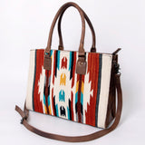 American Darling Saddle Blanket Genuine Leather Women Bag Western Handbag Purse