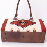 American Darling Saddle Blanket Genuine Leather Women Bag Western Handbag Purse