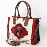 American Darling Saddle Blanket Genuine Leather Women Bag Western Handbag Purse